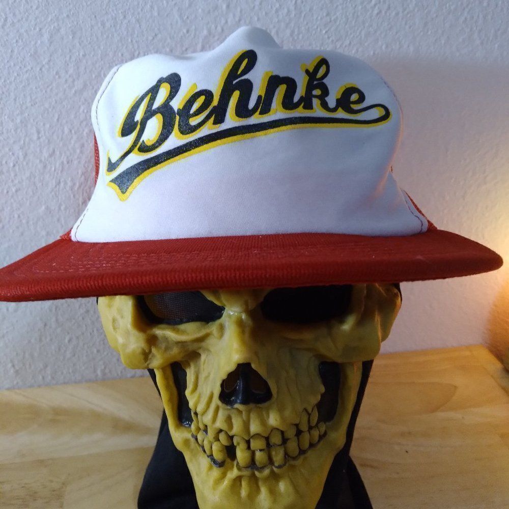 Vintage Behnke Enterprises Trailers Snap Back Trucker Hat